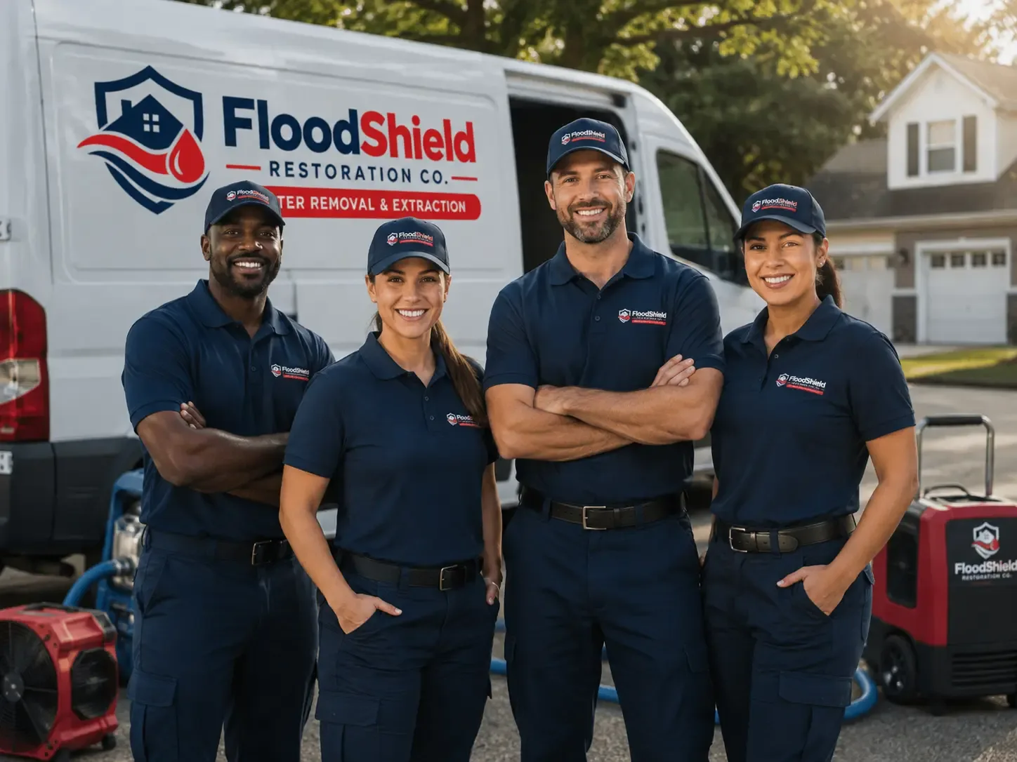 Flood Damage Restoration company in Rena Lara, MS